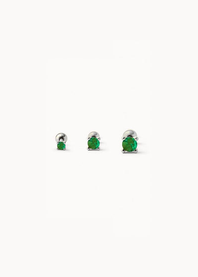 Piercing Brillo Verde