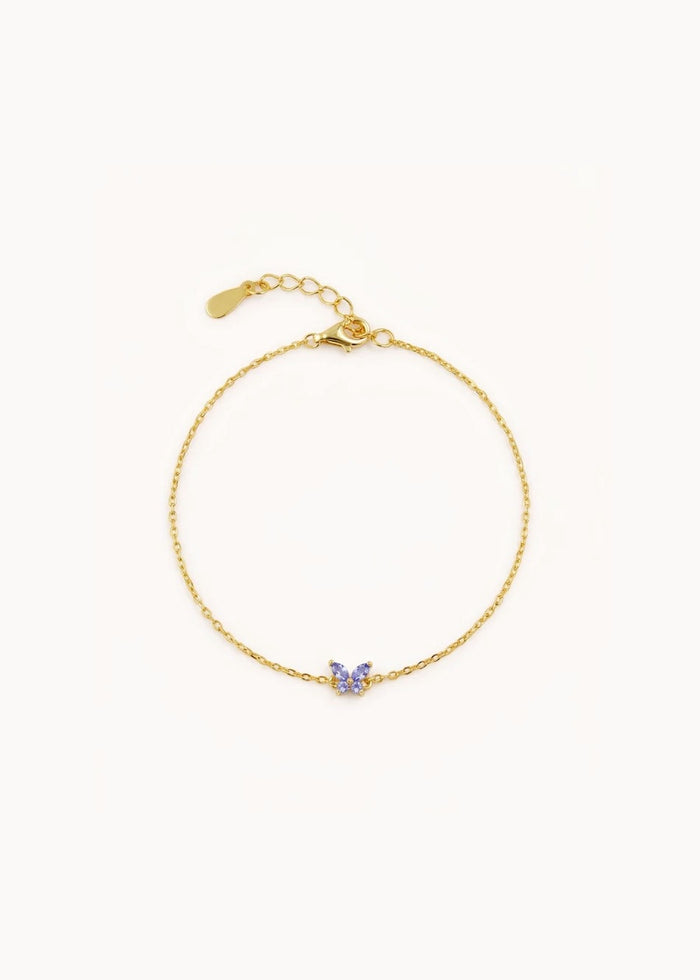 Pulsera Mariposa Blue Sky