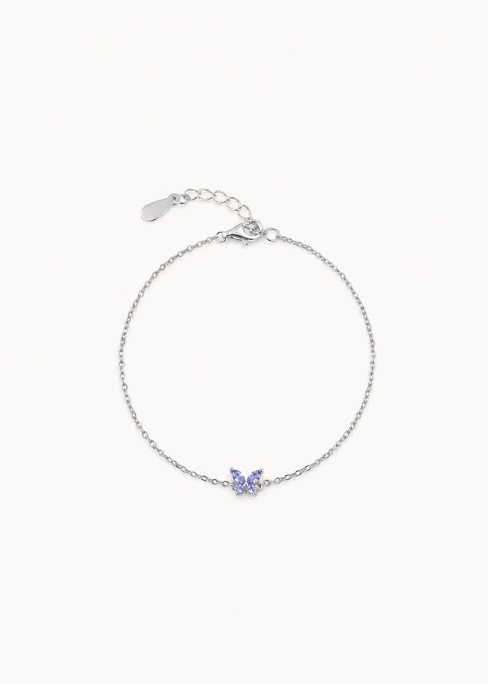 Pulsera Mariposa Blue Sky