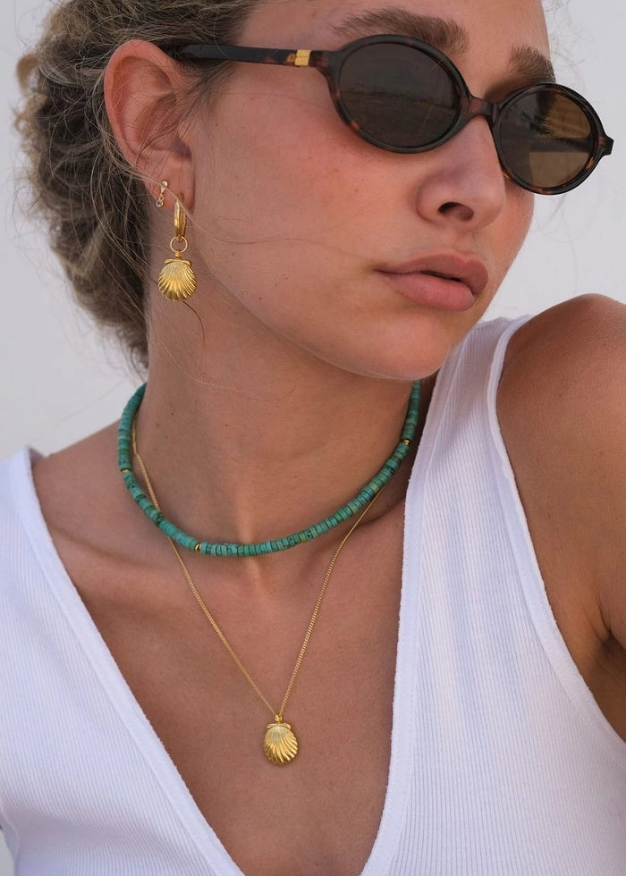 Turquoise Shell Set