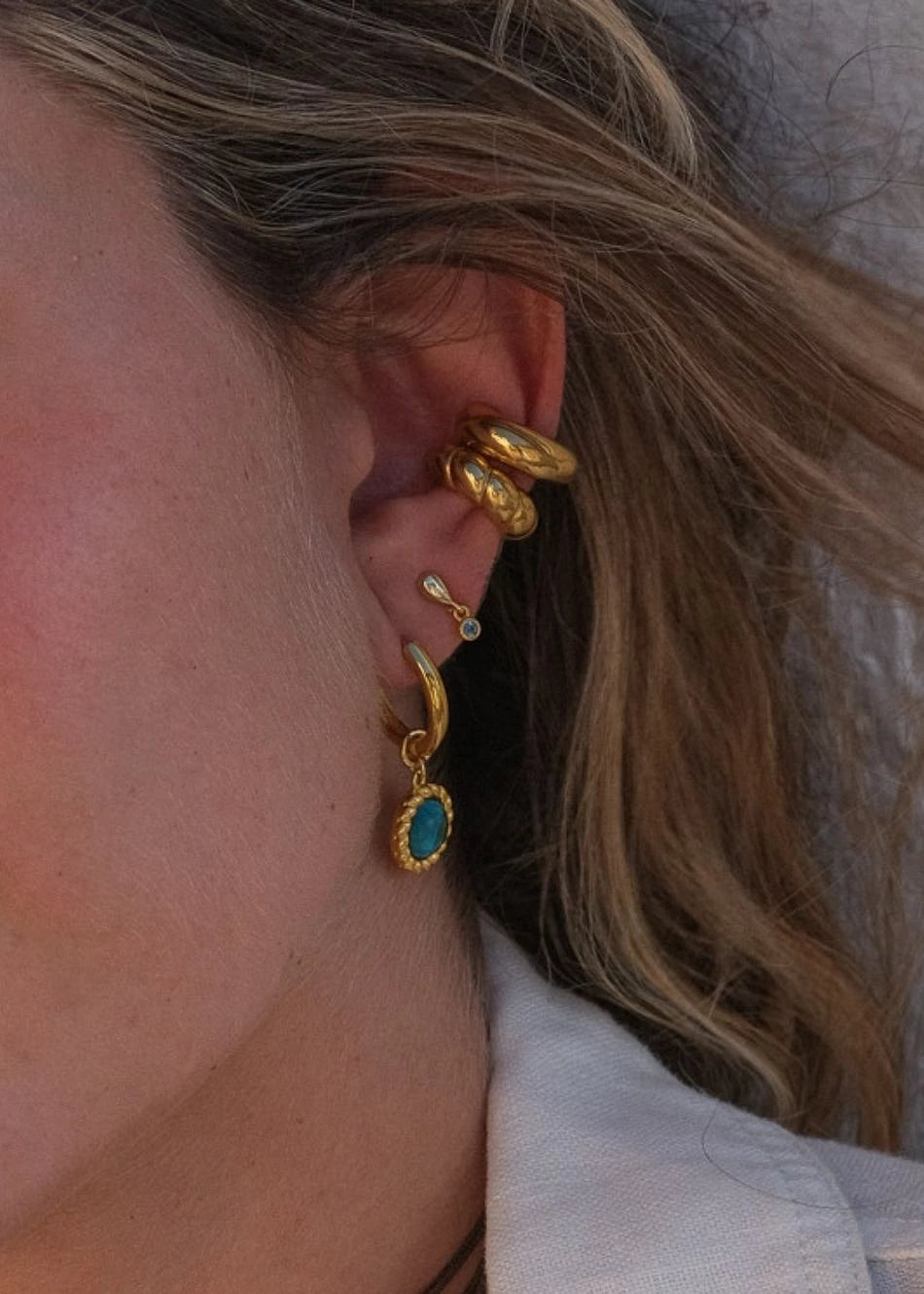 Turquoise Shell Set