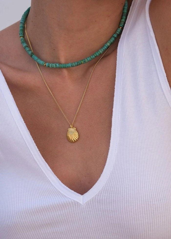 Turquoise Shell Set